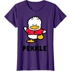 image:imagePekkle Character Front and Back TShirtPurple