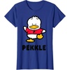 image:imagePekkle Character Front and Back TShirtRoyal Blue