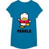 image:imagePekkle Character Front and Back TShirtSapphire Blue
