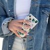 image:imageSonix Magnetic Phone Grip and Phone Ring Holder  Compatible with MagSafe  Rotatable Kickstand and Phone Holder for iPhone 16 15 14 13 12 Series  Matte BlackSilver  Clear Rhinestone