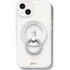 image:imageSonix Magnetic Phone Grip and Phone Ring Holder  Compatible with MagSafe  Rotatable Kickstand and Phone Holder for iPhone 16 15 14 13 12 Series  Matte BlackSilver  Clear Rhinestone