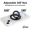 image:imageSonix Magnetic Phone Grip and Phone Ring Holder  Compatible with MagSafe  Rotatable Kickstand and Phone Holder for iPhone 16 15 14 13 12 Series  Matte BlackBlack