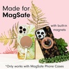 image:imageSonix Magnetic Phone Grip and Phone Ring Holder  Compatible with MagSafe  Rotatable Kickstand and Phone Holder for iPhone 16 15 14 13 12 Series  Matte BlackGold  Clear Rhinestone