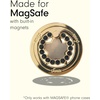 image:imageSonix Magnetic Phone Grip and Phone Ring Holder  Compatible with MagSafe  Rotatable Kickstand and Phone Holder for iPhone 16 15 14 13 12 Series  Matte BlackGold Star  Black Rhinestone