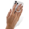image:imageSonix Magnetic Phone Grip and Phone Ring Holder  Compatible with MagSafe  Rotatable Kickstand and Phone Holder for iPhone 16 15 14 13 12 Series  Matte BlackSilver  Clear Rhinestone