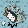 image:imageSonix x Sanrio Apple Watch Cover  Bumper Case for Apple Watch  Protective Silicone Cover  Fits 38mm40mm41mm  Hello Kitty  BlackChococat  Black