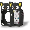 image:imageSonix x Sanrio Apple Watch Cover  Bumper Case for Apple Watch  Protective Silicone Cover  Fits 38mm40mm41mm  Hello Kitty  BlackChococat  Black