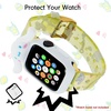 image:imageSonix x Sanrio Apple Watch Cover  Bumper Case for Apple Watch  Protective Silicone Cover  Fits 38mm40mm41mm  Hello Kitty  BlackCinnamoroll  White