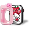 image:imageSonix x Sanrio Apple Watch Cover  Bumper Case for Apple Watch  Protective Silicone Cover  Fits 38mm40mm41mm  Hello Kitty  BlackHello Kitty  Pink