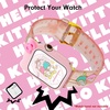 image:imageSonix x Sanrio Apple Watch Cover  Bumper Case for Apple Watch  Protective Silicone Cover  Fits 38mm40mm41mm  Hello Kitty  BlackHello Kitty  Pink