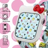 image:imageSonix x Sanrio Apple Watch Cover  Bumper Case for Apple Watch  Protective Silicone Cover  Fits 38mm40mm41mm  Hello Kitty  BlackHello Kitty  White