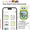 image:imageSonix x Sanrio Apple Watch Cover  Bumper Case for Apple Watch  Protective Silicone Cover  Fits 38mm40mm41mm  Hello Kitty  BlackKeroppi  Green
