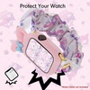 image:imageSonix x Sanrio Apple Watch Cover  Bumper Case for Apple Watch  Protective Silicone Cover  Fits 38mm40mm41mm  Hello Kitty  BlackMy Melody  Pink