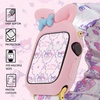 image:imageSonix x Sanrio Apple Watch Cover  Bumper Case for Apple Watch  Protective Silicone Cover  Fits 38mm40mm41mm  Hello Kitty  BlackMy Melody  Pink