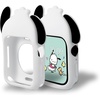 image:imageSonix x Sanrio Apple Watch Cover  Bumper Case for Apple Watch  Protective Silicone Cover  Fits 38mm40mm41mm  Hello Kitty  BlackPochacco  White