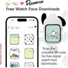 image:imageSonix x Sanrio Apple Watch Cover  Bumper Case for Apple Watch  Protective Silicone Cover  Fits 38mm40mm41mm  Hello Kitty  BlackPochacco  White