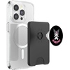 image:imagedelicoco Kuromi Character PopSockets Adhesive PopGrip  Black  Anime  Swappable Top  Phone Grip  Compatible with Any Phone with Smooth Hard Plastic CaseMagnetic PopWallet