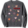 image:imageAggretsuko and her CoWorkers Season 4 2021 SweatshirtDark Heather Grey