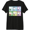 image:imageCinnamoroll Collection Streetwear Squares Premium Triblend TShirtBlack