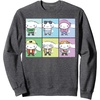 image:imageCinnamoroll Collection Streetwear Squares SweatshirtDark Heather Grey