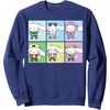 image:imageCinnamoroll Collection Streetwear Squares SweatshirtNavy Blue