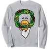 image:imageGudetama Christmas Wreath Sweatshirt SweatshirtHeather Grey
