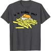 image:imageGudetama The Lazy Egg is It Friday Yet TShirt SmallDark Heather Grey