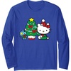 image:imageHello Kitty Christmas Tree Long Sleeve Long Sleeve TShirtRoyal Blue