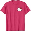 image:imageHello Kitty Front and Back Red Bow Logo Tee Shirt TShirtRed Heather