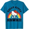 image:imageHello Kitty Hawaii Rainbow Tee Shirt TShirtSapphire Blue