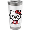 image:imageHello Kitty Nerd Glasses Red Stainless Steel Insulated TumblerWhite