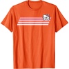 image:imageHello Kitty Nerd Glasses Retro Stripe Tee Shirt TShirtOrange