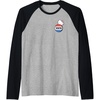 image:imageHello Kitty Vote Button Raglan Baseball TeeBlackAthletic Heather