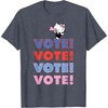 image:imageHello Kitty Vote Cheer Rally TShirtHeather Blue