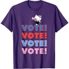 image:imageHello Kitty Vote Cheer Rally TShirtPurple