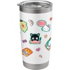 image:imageHello Kitty amp Friends Stickers Stainless Steel Insulated TumblerWhite
