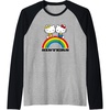 image:imageHello Kitty and Mimmy Sisters Raglan Baseball TeeBlackAthletic Heather