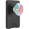image:imageLittle Twin Stars Kiki and Lala Holding Hands PopSockets Stand for Smartphones and Tablets PopSockets Adhesive PopGripMagnetic PopWallet