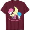 image:imageLittle Twin Stars Love You to The Moon and Back Tee Shirt TShirtBurgundy