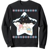 image:imageLittle Twin Stars Ugly Christmas Sweater Sweatshirt SweatshirtBlack