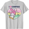 image:imageMy Melody I Love Camping TShirtSilver Grey