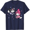 image:imageMy Melody Kuromi Little Witches Halloween TShirtNavy Blue