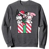 image:imageMy Melody and Kuromi Christmas Gift Sweatshirt SweatshirtDark Heather Grey