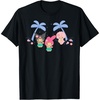 image:imageMy Melody and Kuromi Tropical Hula TShirt SmallBlack