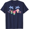image:imageMy Melody and Kuromi Tropical Hula TShirt SmallNavy Blue
