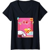 image:imageWomens Cinnamoroll Sanrio 60th VNeck TShirtBlack