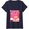 image:imageWomens Cinnamoroll Sanrio 60th VNeck TShirtNavy Blue