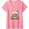 image:imageWomens Hello Kitty and Mimmy Sisters VNeck TShirtPink