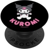 image:imagedelicoco Kuromi Character PopSockets Adhesive PopGrip  Black  Anime  Swappable Top  Phone Grip  Compatible with Any Phone with Smooth Hard Plastic CaseAdhesive PopGrip