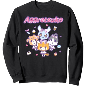 image:imageAggretsuko OTM Girls Season 4 2021 SweatshirtBlack